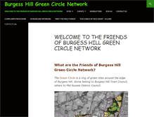 Tablet Screenshot of bh-green-circle.org.uk